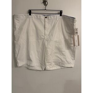 Tommy Bahama Boracay Shorts Mens 54 White Stretch Chino Relaxed Fit NWT